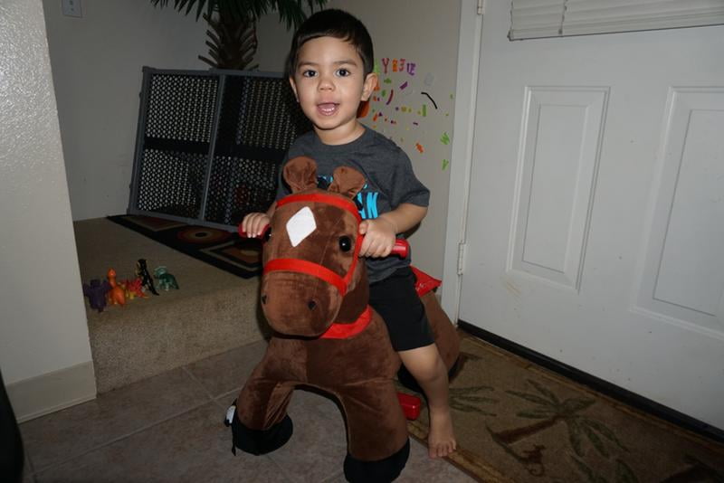 radio flyer lightning horse walmart