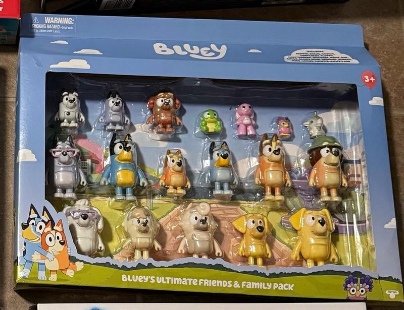 Bluey's Ultimate Friends & Family Mini Figure 14-Pack - Walmart.com