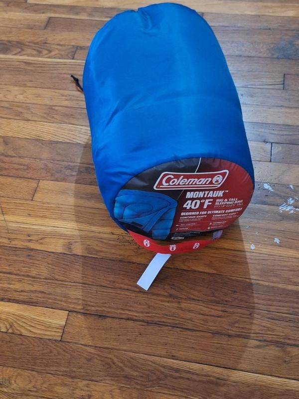 Coleman Montauk 20?F Big and Tall Sleeping Bag - Walmart.com