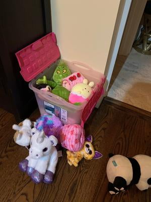 Customer reviews for Your Zone Child and Teen Plastic Pink Storage