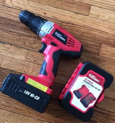 Hyper Tough 18 Volt Ni Cad Cordless Drill Aq75023g Walmart Com