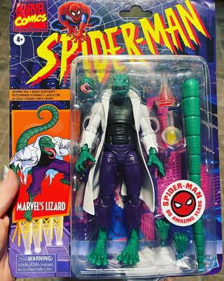 マーベルレジェンド リザード レトロ ウォルマート限定 Marvel Legends Series Spider-Man Toy: 6-inch Marvel's Lizard