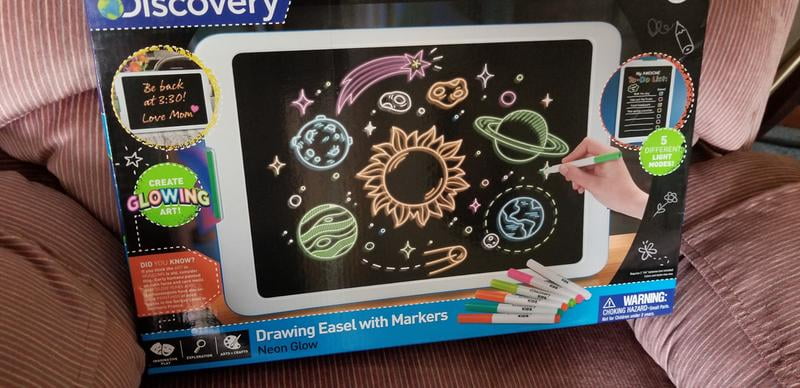 Discovery Kids Wide Screen Drawing Light Designer with Markers