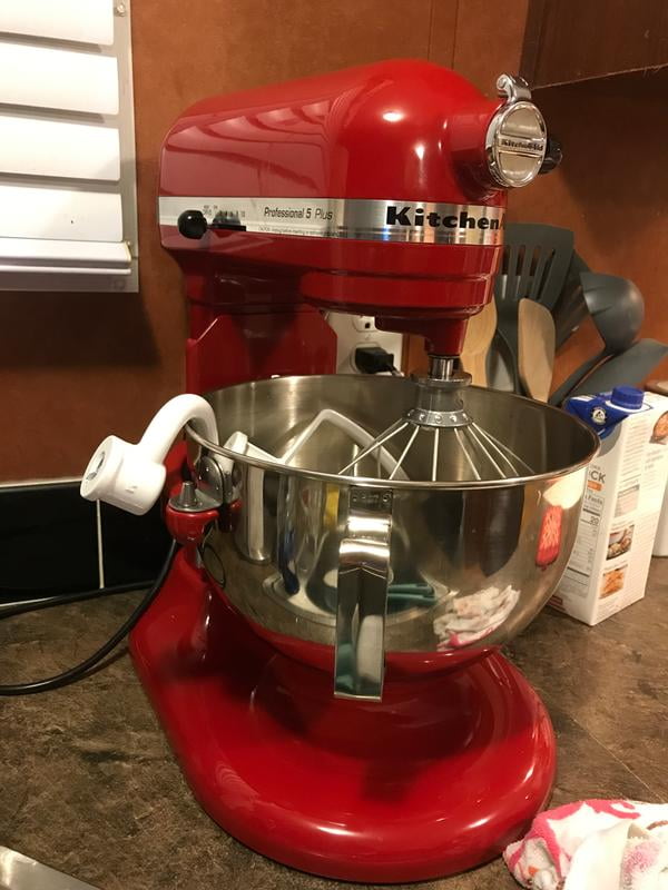 Kitchenaid R Kv25g0xer Professional 5 Plus 5 Quart Stand Mixer Certified Refurbished Walmart Com Walmart Com