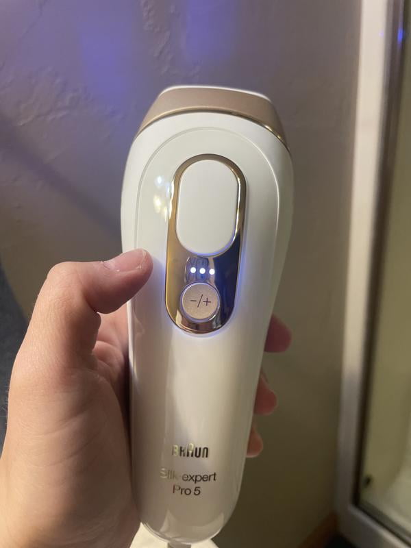 Braun IPL Silk-Expert Pro 5 Laser Hair Removal at Home, Permanent