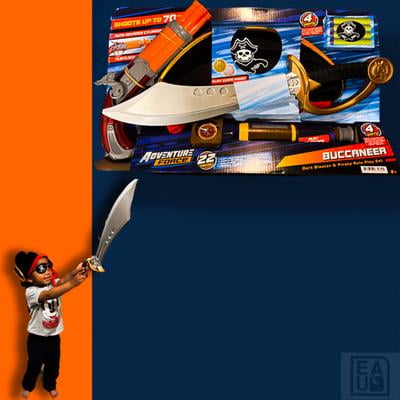 Adventure Force Pirate Roleplay Set Buccaneer Dart Blaster 12