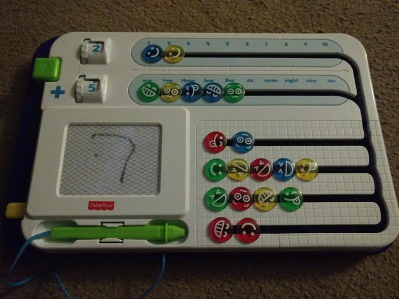 fisher price count and add math center