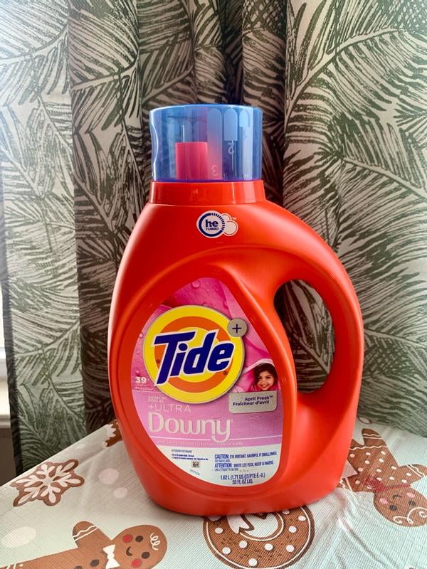 Free Shipping! Tide Liquid Laundry Detergent with Downy April