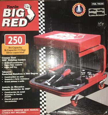 Torin Big Red DTR6300 Rolling Garage/Shop Creeper Seat - Walmart.com