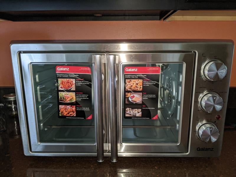 galanz french door air fryer toaster oven reviews