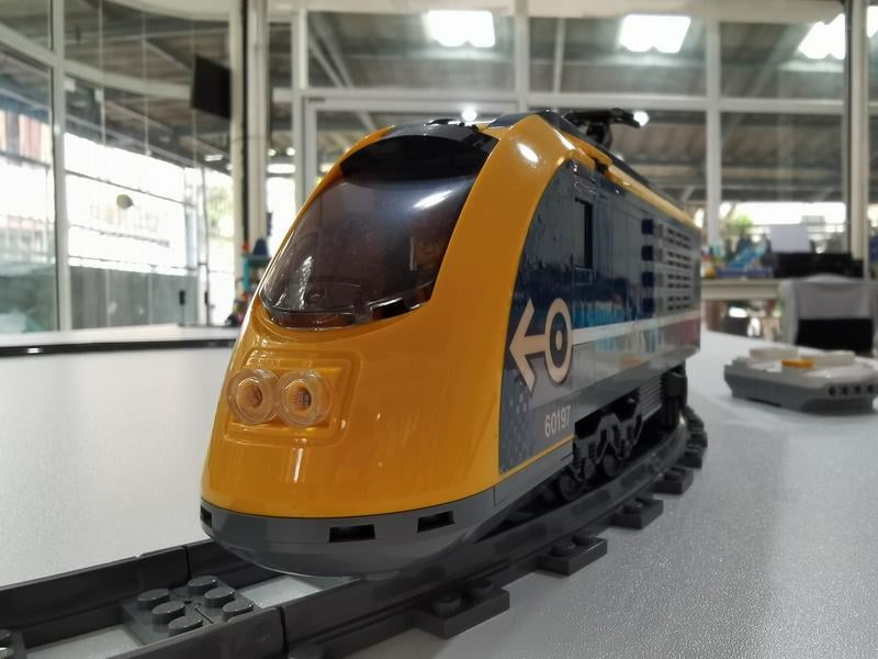 LEGO City Passenger Train 60197 Set with Tracks - Walmart.com