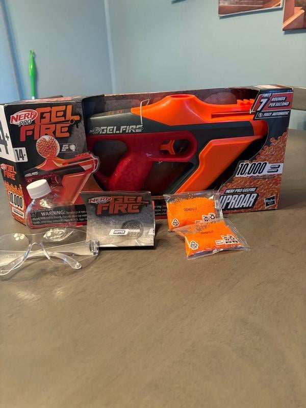 4 pack) Nerf Pro Gelfire Uproar Blaster, 10,000 Gelfire Rounds