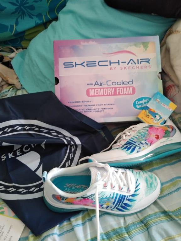 skechers air element flower citi