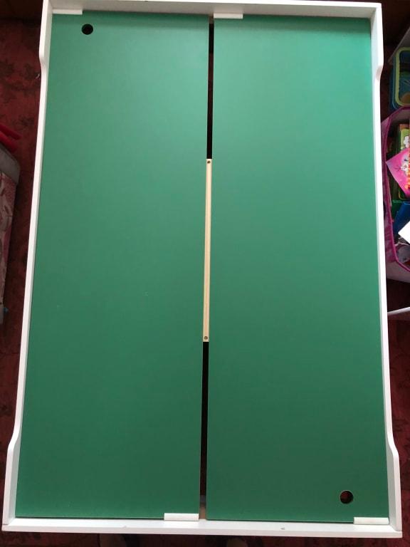 melissa and doug train table lego