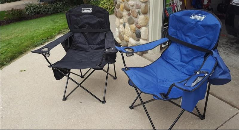 Coleman　IL LAY CHAIR(DENIM) Coleman Lay Chair, 3-Position Reclining High-Back Chair