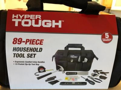 Hyper Tough 89 Piece Household Tool Set Purple - Dutch Goat