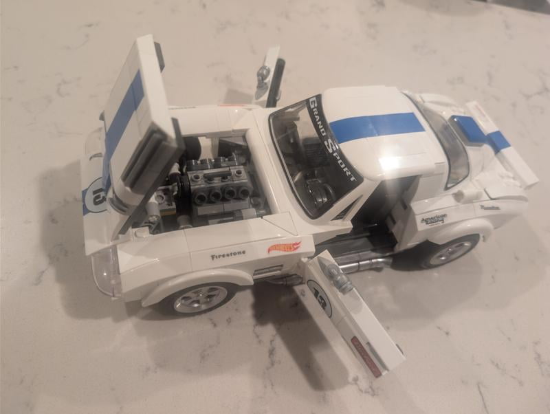 Customer reviews for Mattel Brick Shop Hot Wheels Corvette Grand