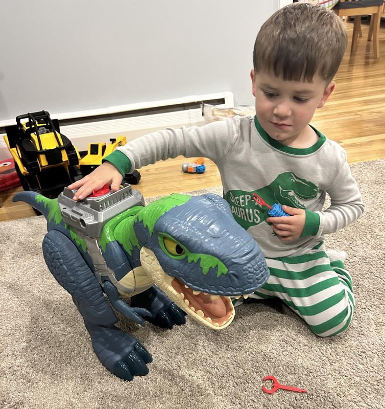 Fisher-Price Imaginext Imaginext Jurassic World Pack suit et suit des dinosaures avec figurine et accessoires, +3 ans (Mattel HND46