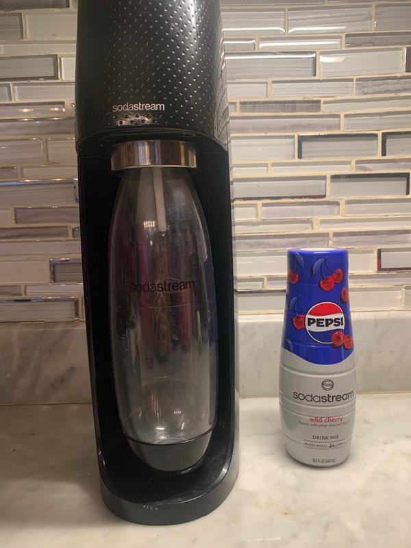 SodaStream Pepsi Wild Cherry Zero Drink Mix, 14.9 fl oz - Walmart.com