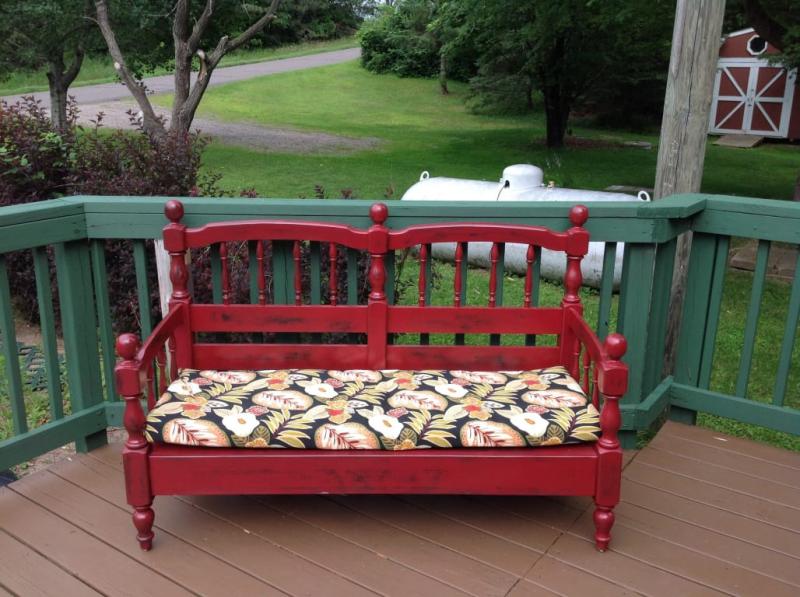 Blazing Needles 54 X 19 In Outdoor Uv Resistant Patio Bench