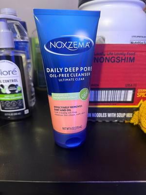2 pack) Noxzema Ultimate Clear Face Wash, Daily Deep Pore Cleanser