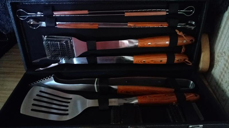 Cuisinart CGS-2010 Premium Grilling Set 10-Piece BBQ GIFT NEW FREE SHIPPING