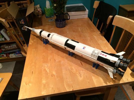 Lego saturn v discount walmart