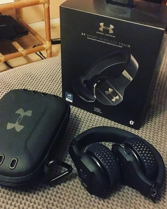 JBL Under Armor Sport Wireless Train On-Ear Headphones Built-in
