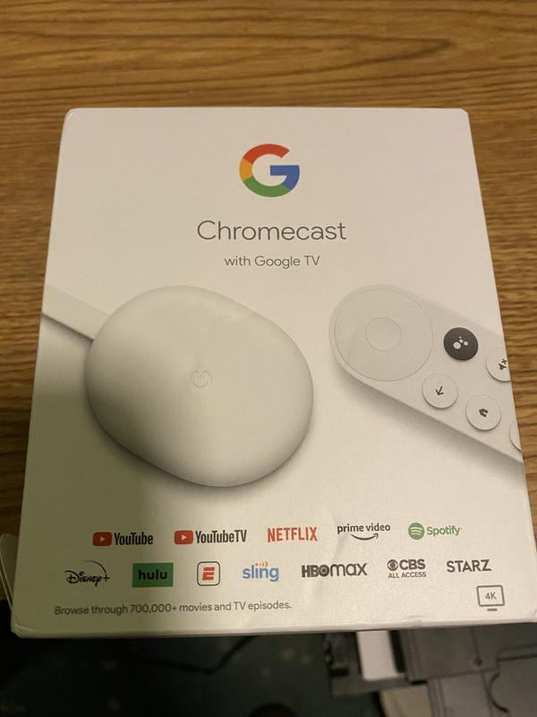 Chromecast with Google TV-4K-Sky - Walmart.ca