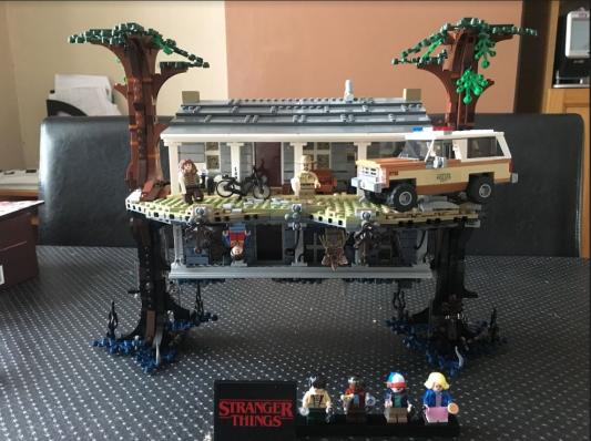 stranger things lego walmart