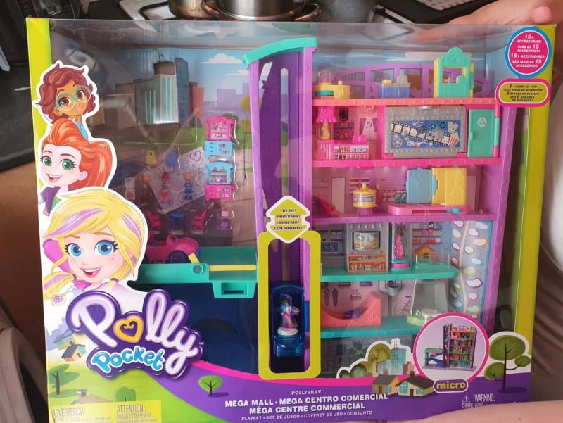 Polly Pocket centre commercial : Achat occasion | Figurines Polly Pocket Plastique 8 ans - 12 ans Très bon état