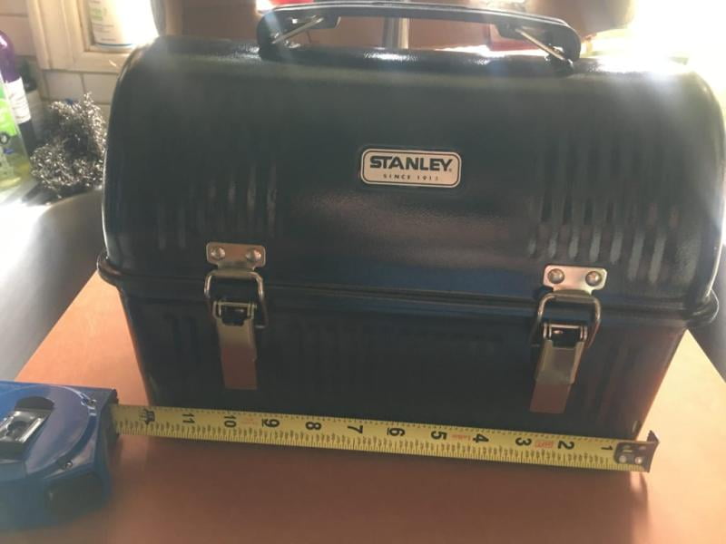 Stanley Classic Steel 10qt Lunch Box - Hammer Tone Navy - Large