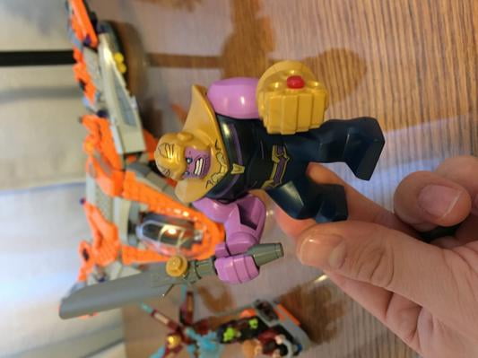 LEGO Marvel Super Heroes Avengers: Infinity War Thanos: Ultimate Battle  76107 Guardians of the Galaxy Starship Action Construction Toy (674 Pieces)