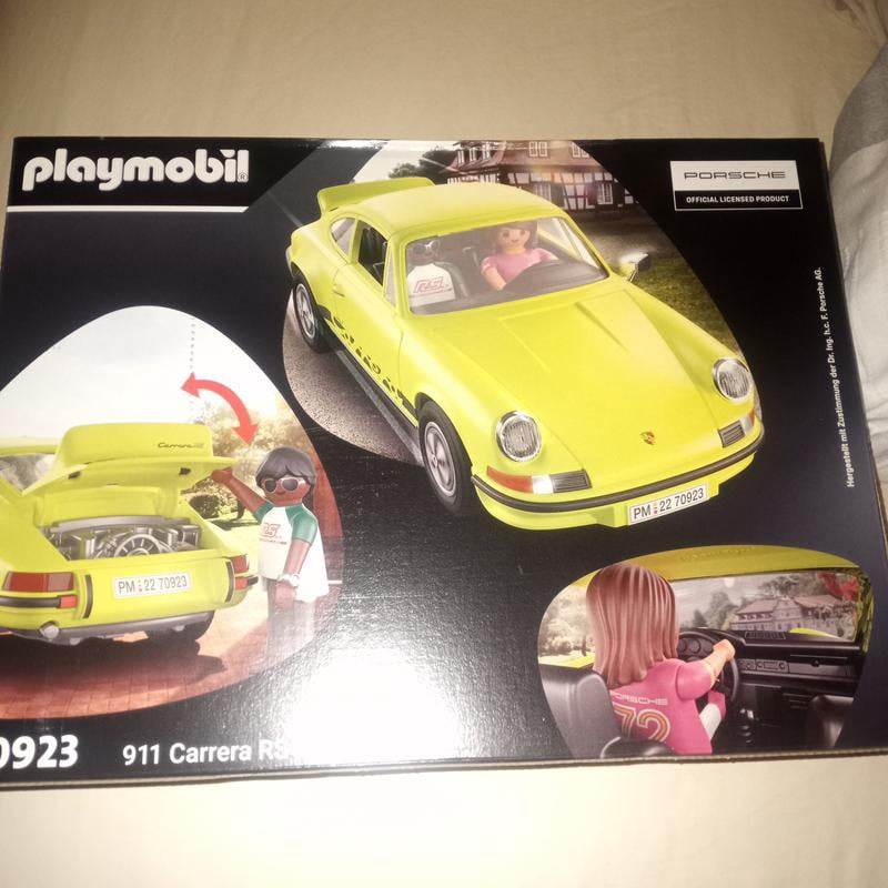 PLAYMOBIL Porsche 911 Carrera RS 2.7 Building Set, Detailed