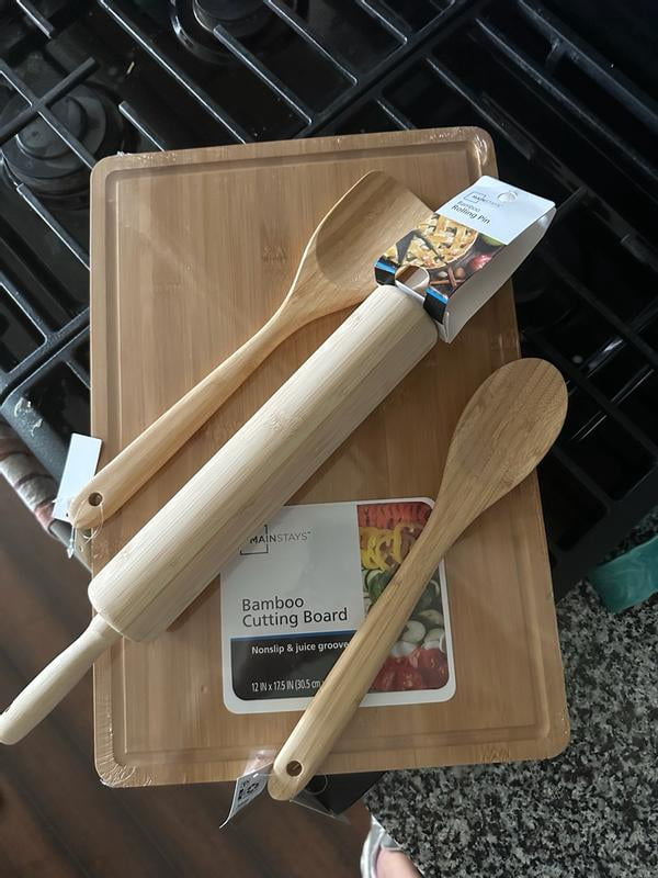 Mainstays Bamboo Turner, 12.99 x 2.67 x 0.59 inch, Eco-Friendly