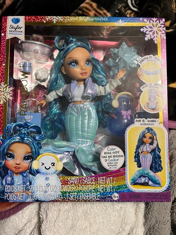 MGA Entertainment Rainbow High - Winter Wonderland - Poupee Mannequin Sunny - 27 Cm pas cher