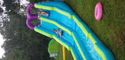 little tikes racing slides water slide