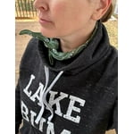 Time and Tru Women's Western Star Bandana Light Green