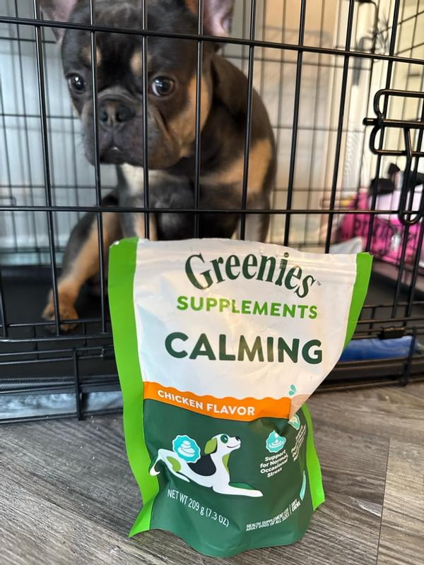 GREENIES Calming Supplements for Dogs Chicken Flavored Soft Chews