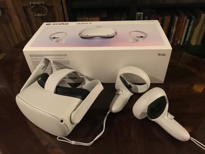 Meta Quest 2: 128GB All-in-One Wireless VR Gaming System