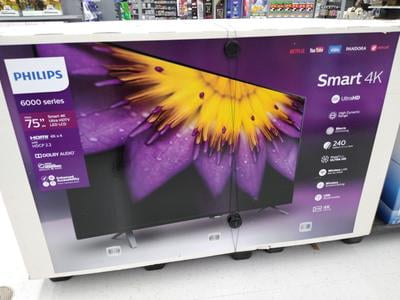 Philips 75pfl6601 75 Class 4k Ultra Hd 2160p Smart Led Tv Walmart Com Walmart Com