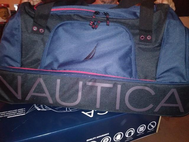 Nautica rolling duffel sales