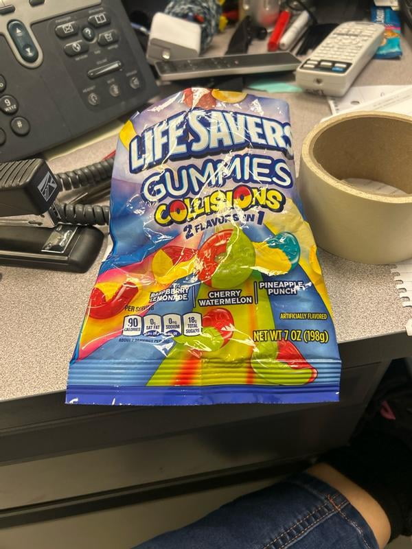 Life Savers Collisions Gummy Candy, Share Size - 4.2 oz Bag