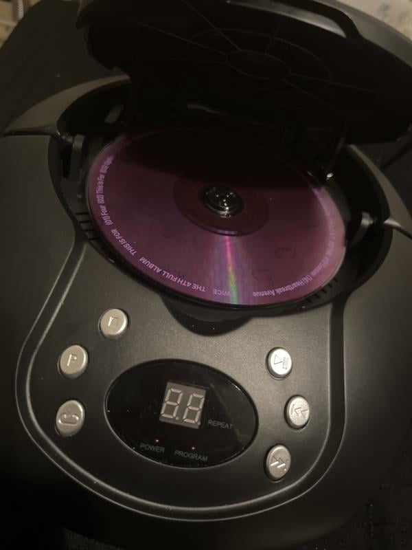【中古】GPXBC112B - GPX BC112B Boom Box CD Player by GPX GPX BC112B CD Boombox AM/FM Radio - Black, 1 ct - Foods Co.