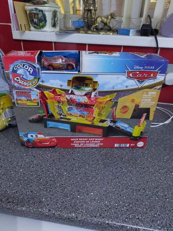 カーズ マテル RACE READY CAR WASH カラーチェンジャー Disney and Pixar Cars Color Changers Race Ready Car Wash