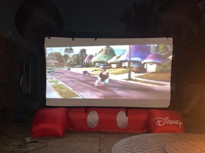 disney projector screen