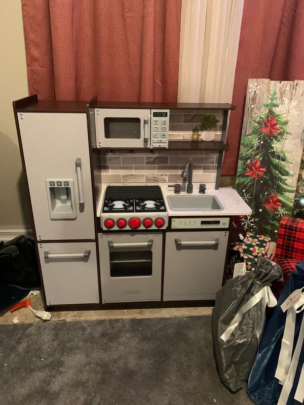 kidkraft uptown elite espresso kitchen