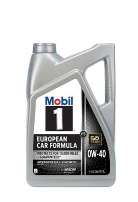 Free Shipping! Mobil 1 Full Synthetic Motor Oil 0W-40 European Car