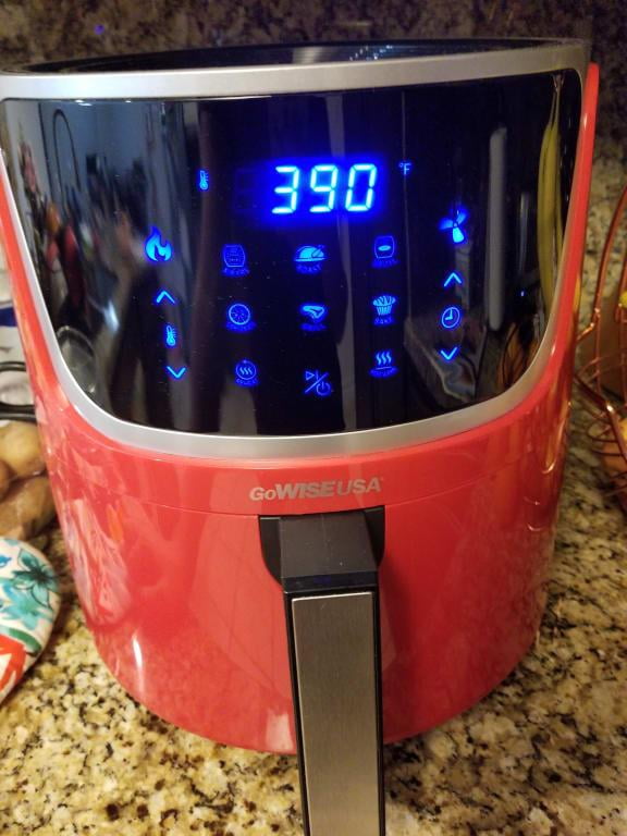 GoWISE USA Electric Air Fryer with Dehydrator - Black/Silver, 7 qt - Kroger