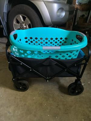 Home Logic 1.8 Bushel Hip Grip Plastic Laundry Basket, Teal, Adult